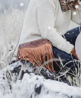 Wrangler Vintage Floral Western Fringe Crossbody Bag
